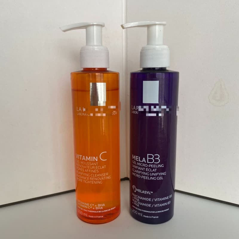 Laroche Posay cleansing gel, gentle on skin, non-irritating, refreshing oil control, deep cleansing 200ml