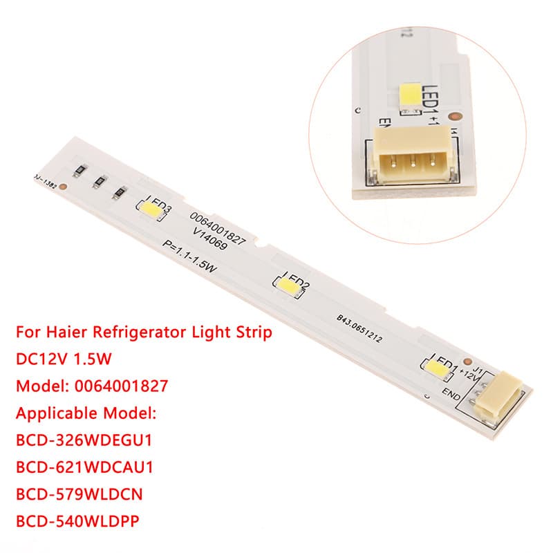 LED top lighting strip for Hisense Rongsheng refrigerator and Haier refrigerator freezer compartment