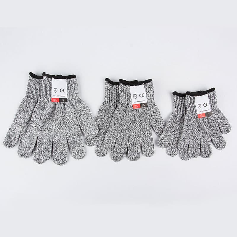 In Stock Level 5 Children's Cut-Resistant Gloves, Student Woodworking and Paper-Cutting Protective Gloves for Kids' Outdoor Activities