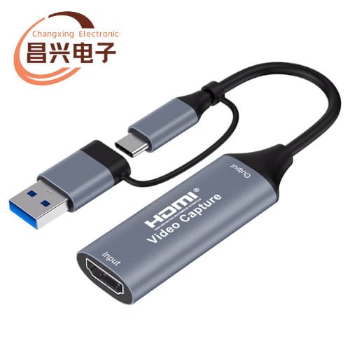 4K HDMI to Type-C Video Capture Card Supports Switch Games and Ps4 High-Definition Live Streaming