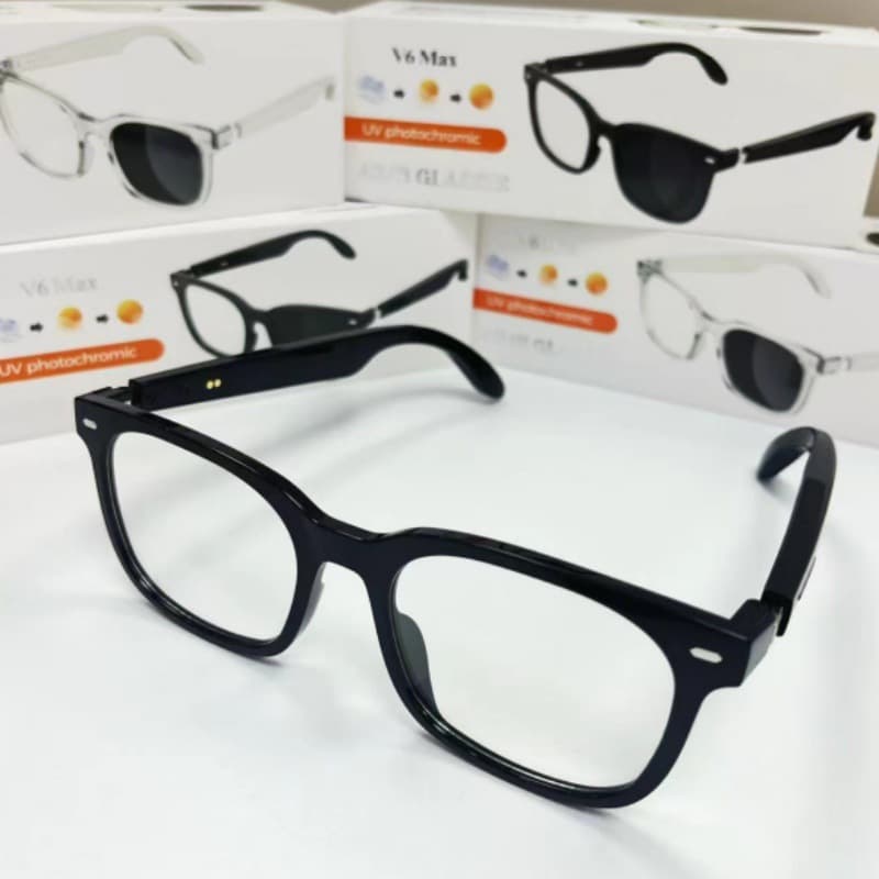 2025 New V6max Smart Glasses Touch Bluetooth Phone Music Sunglasses Trendy Men's and Women's Fashion Sunglasses