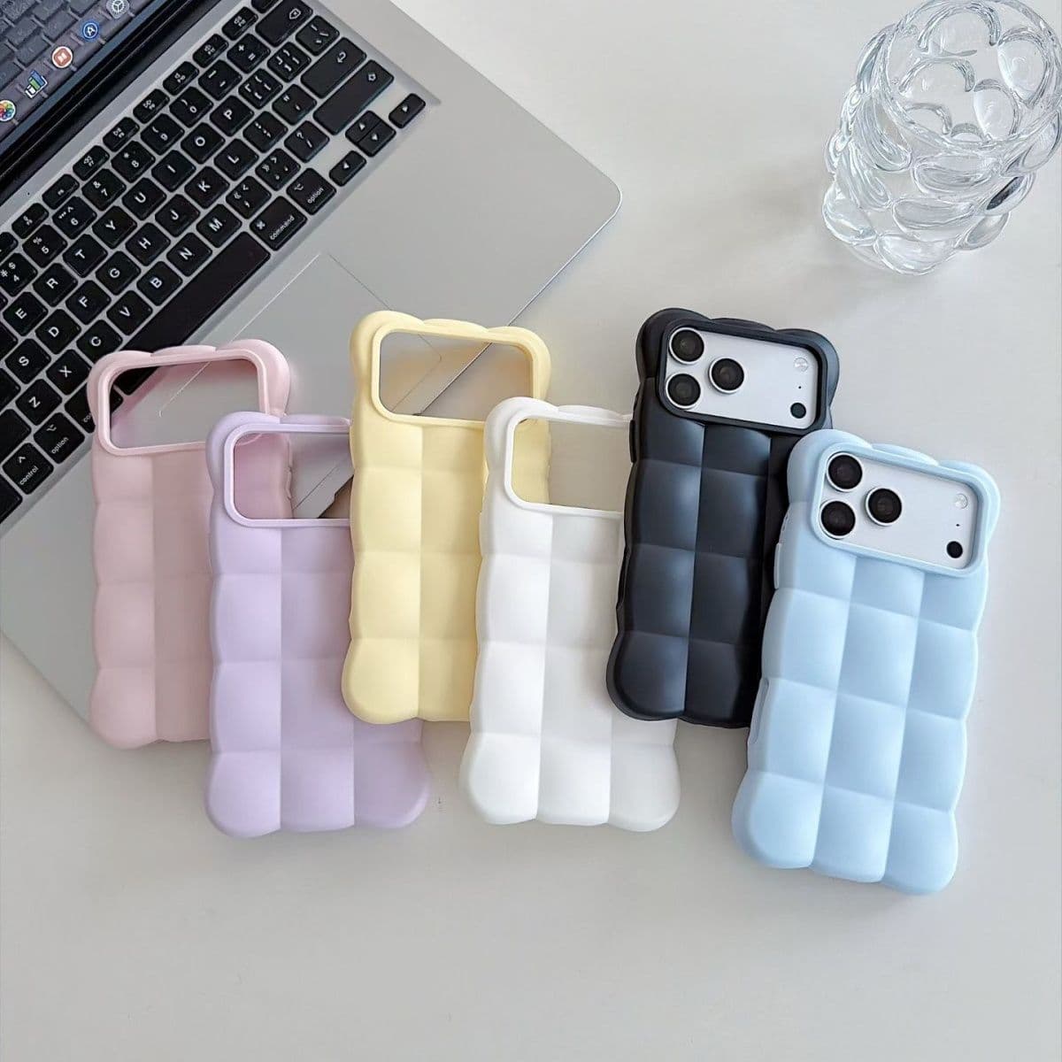 Ins Style Cloud Case for iPhone 18 Pro Max, Dopamine Case for iPhone 16 Pro Max