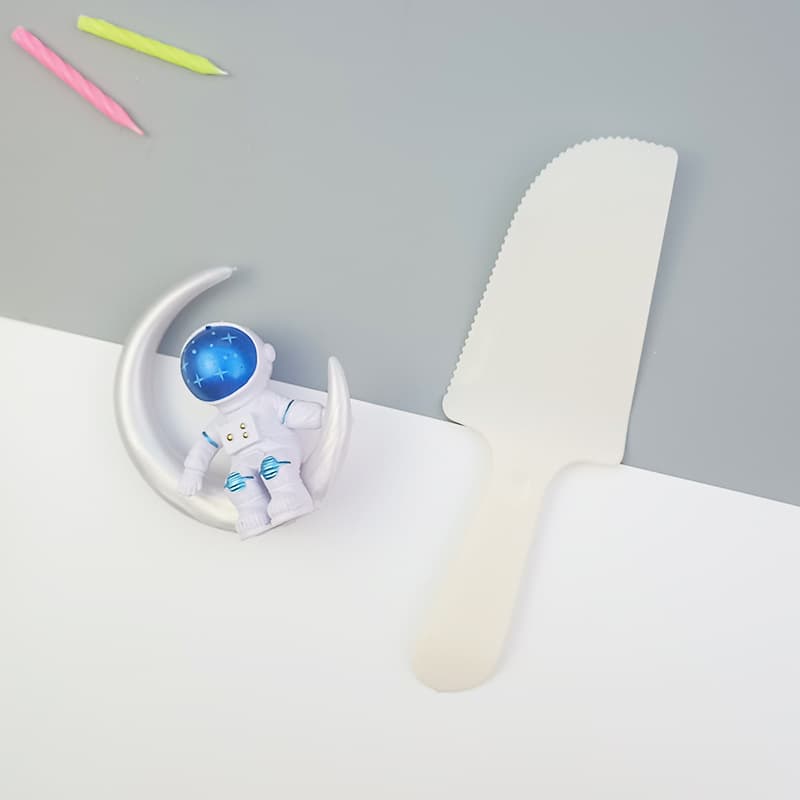 Birthday Cake Cutter Individually Sealed Disposable Cake Server Colorful Celebration Party Supplies