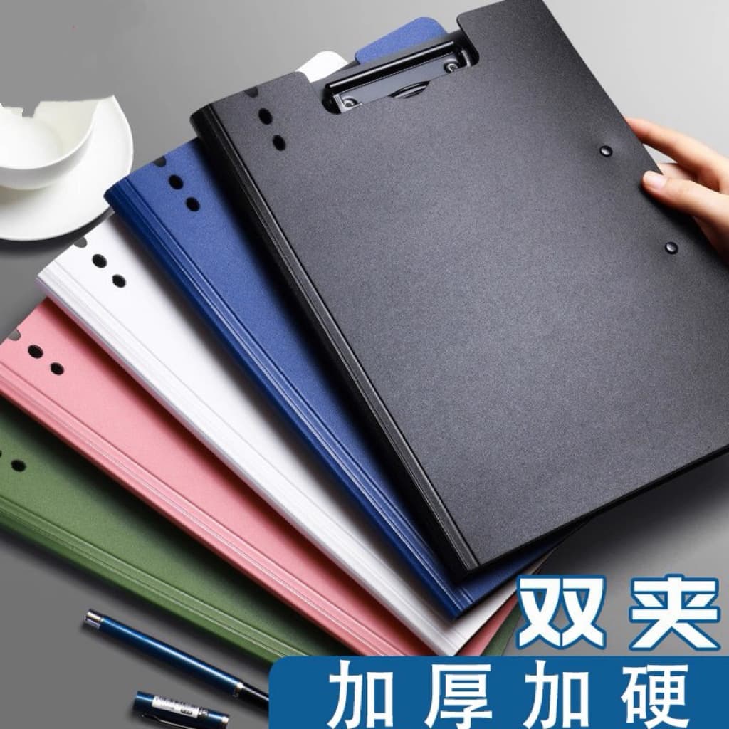 A3/A4 double-clip secretary clip student writing board storage book clip pad foam board clip business office information