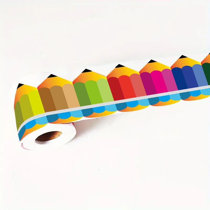 Wholesale Roll Blackboard Bulletin Board Border Sticker Decal for DIY Crafts and Decoration