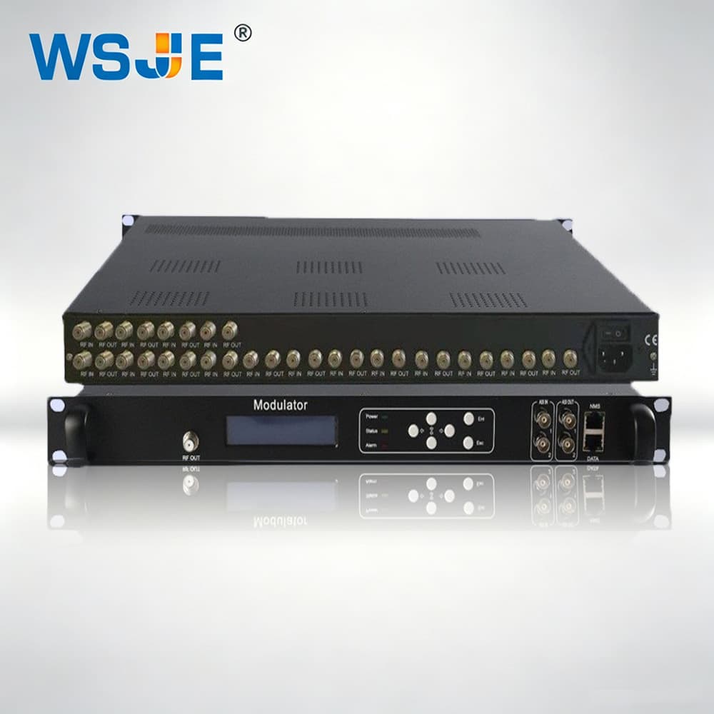 16-Channel TS Stream Receiver DVB-S Digital Front-End Multiplexer