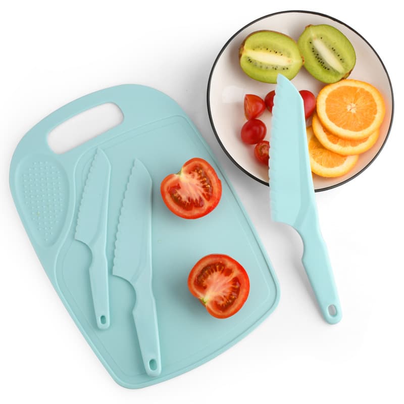 Hand-Safe Cutlery Cake Knife Plastic Knives Children's Toy Fruit Knife Vegetable Knife Bread Knife