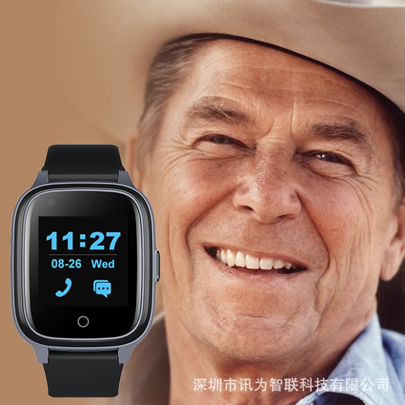 D32 Smart Watch Phone 4g Gps Waterproof Elderly Positioning Anti-lost Digital Display Watch Suitable For Various Occasions