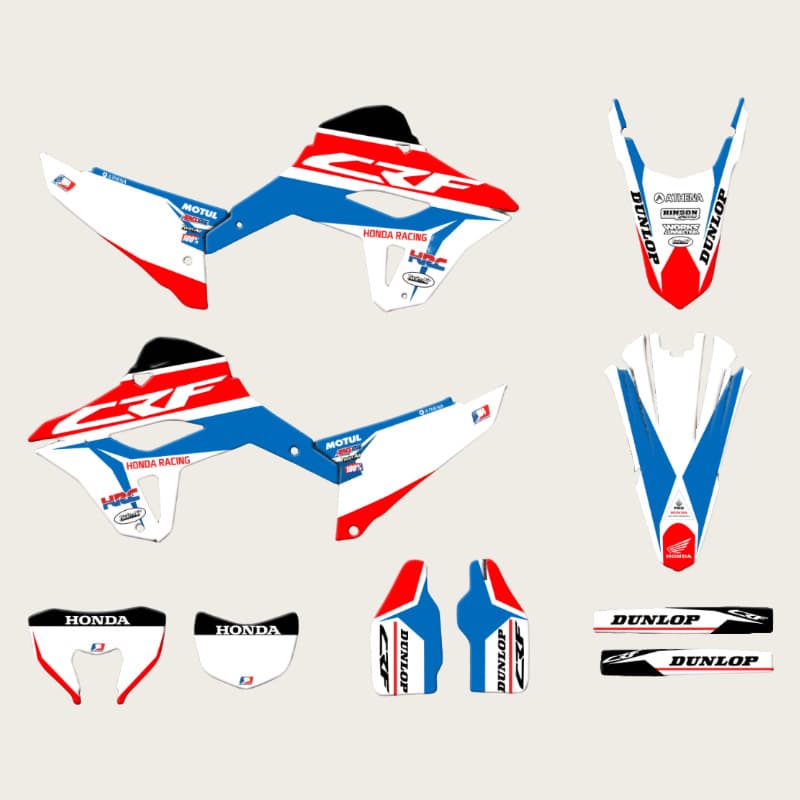 Motorcycle Stickers for Honda CRF300L 2021-2024 Models Decals Graphics Sticker Kit Film A