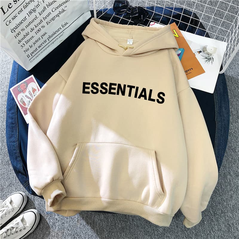 Essentials Bestseller Men's and Women's Thickened Long Sleeve Hoodie Pullover Casual Daily Sportswear