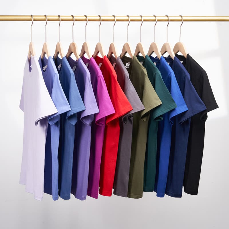 Cylinder Knit 230g Xinjiang Pure Cotton T-Shirt Unisex Heavyweight Round Neck Short Sleeve Casual Versatile Tee