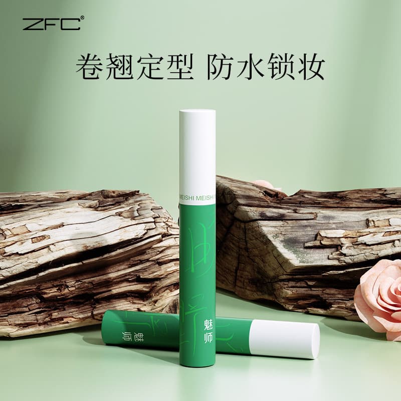 ZFC Meishi Kuangye Eyelash Setting Primer Waterproof Smudge-proof Clump-free Lengthening Curling Non-fine Comb Type Makeup Setting