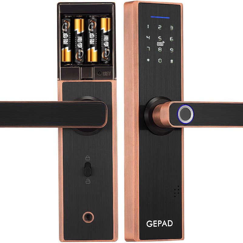 GEPAD D3 fingerprint lock smart lock anti-theft door fingerprint password lock unit office door lock