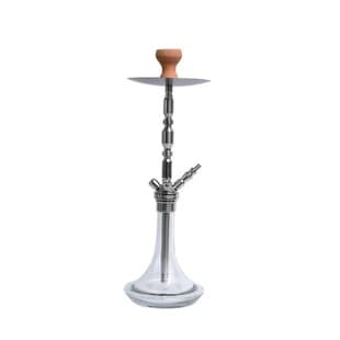 Cross-border Supply Large 3.0 Stainless Steel Hookah for Bar and Home Use Single Pipe Four Pipe Shisha
