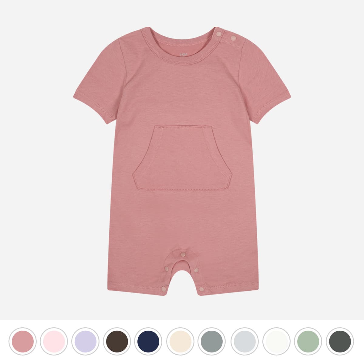 Baby Short-Sleeve Romper Summer Baby Haha Clothes Pure Cotton Wrap Fart Suit Thin Open Crotch Crawling Outfit Export Children Wear Short Romper