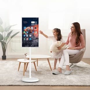 Bestie LED HDR Portable TV 32-inch TV Large Screen Touch Godlike Rotating Display