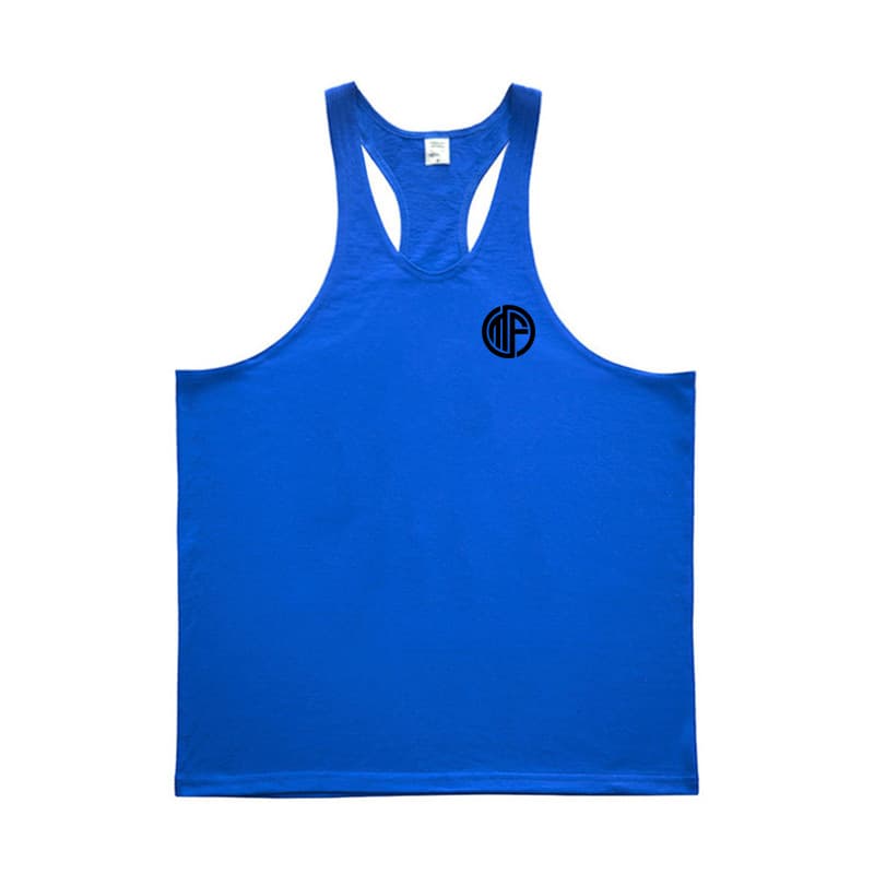 Men's Muscle Fitness Workout Vest Casual Slim Fit Sleeveless Tank Top Breathable Loose T-Shirt Training Clothes