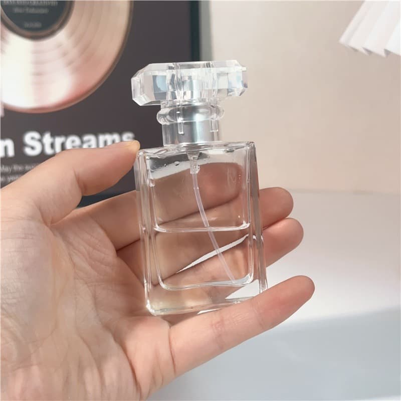 Luxury Perfume Refillable Bottle 30ml, Brand-Style Spray Bottle 50ml, Portable Glass Press 100ml Empty Bottle