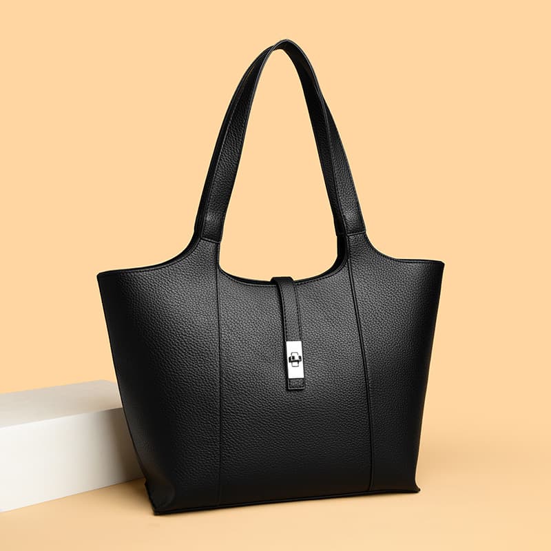 Simple Temperament Summer Women's Bag Fashion Versatile Handbag Women 2025 New Large Capacity Commute Single Shoulder Tote Bag