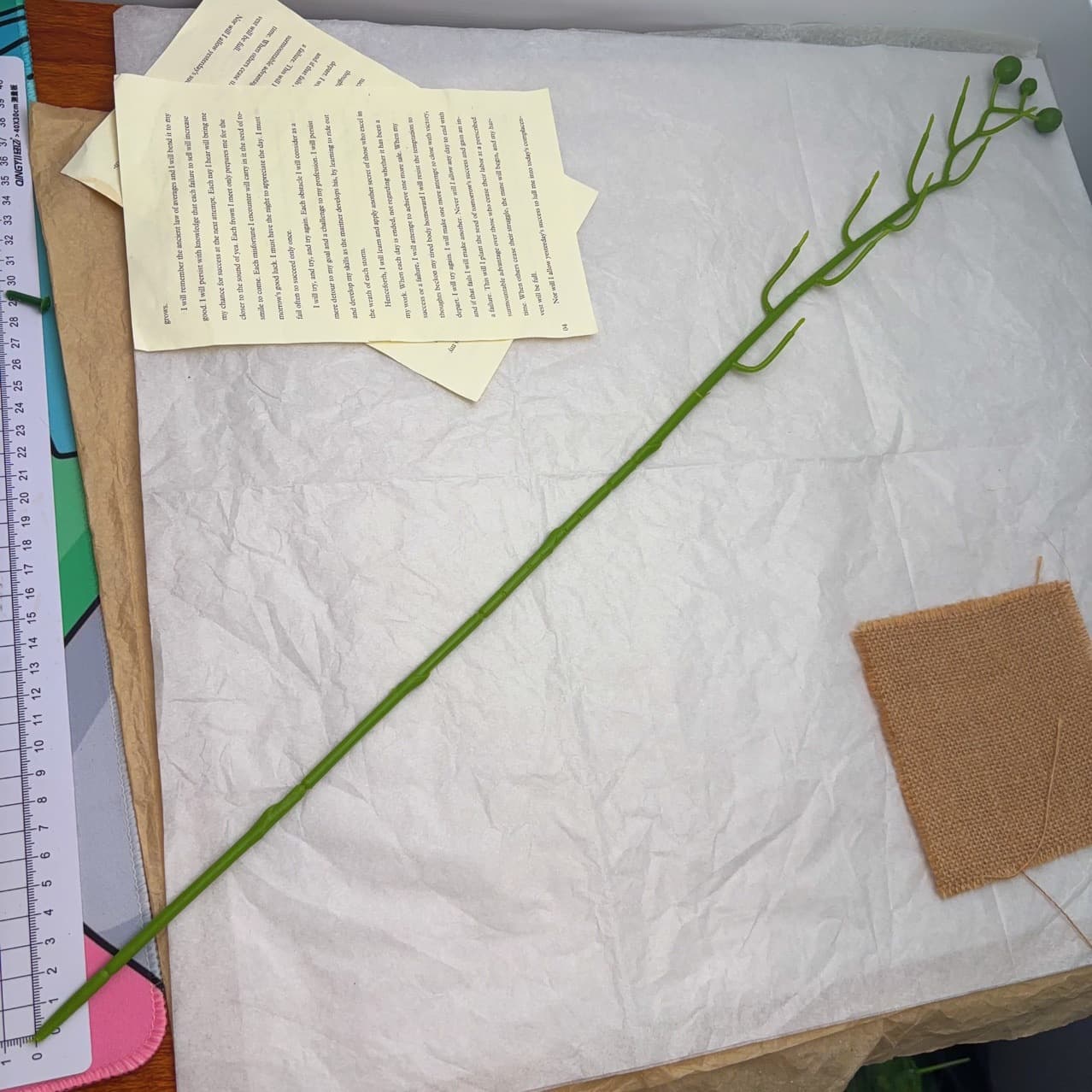 9-forked Phalaenopsis orchid 70cm artificial flower branch, artificial flower stem, rose, peony, daisy, Phalaenopsis orchid branch manufacturer wholesale