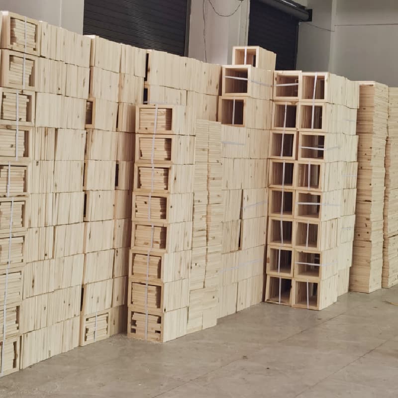 Thickened and Widened DIY Canvas Frame Outer Frame Solid Wood Frame Strip Pine Wood Canvas Inner Frame Mortise and Tenon Splicing Combination Frame Strip