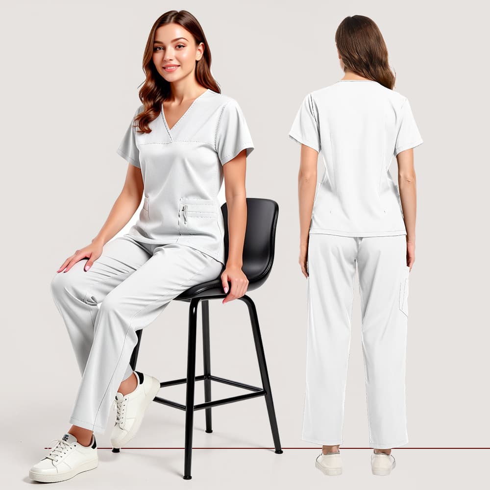 Spa Center Women's Workwear Set, Surgical Gowns, Dental and Beauty Clinic Uniforms, Men's Suits