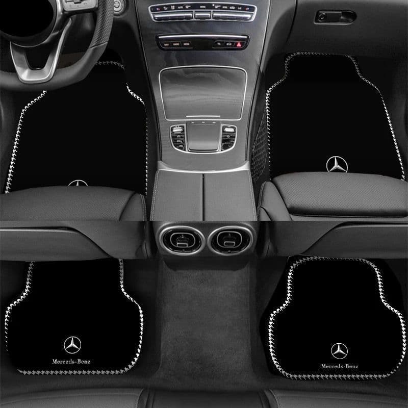 Universal Car Floor Mats 4-Piece Set Anti-Slip Durable Foot Mats Simple Premium Style Interior Decoration Mats Amazon