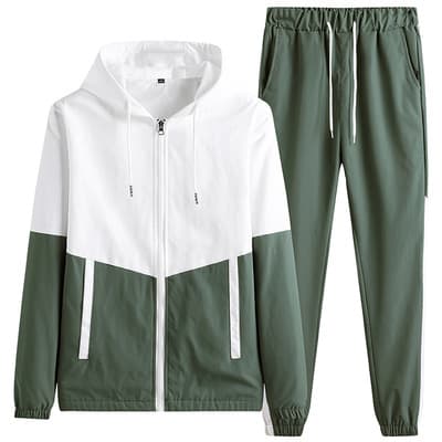 2024 Men's Casual Suit Autumn Jacket Set Sports Youth Trendy Stylish Fashion Brand Men's Clothing