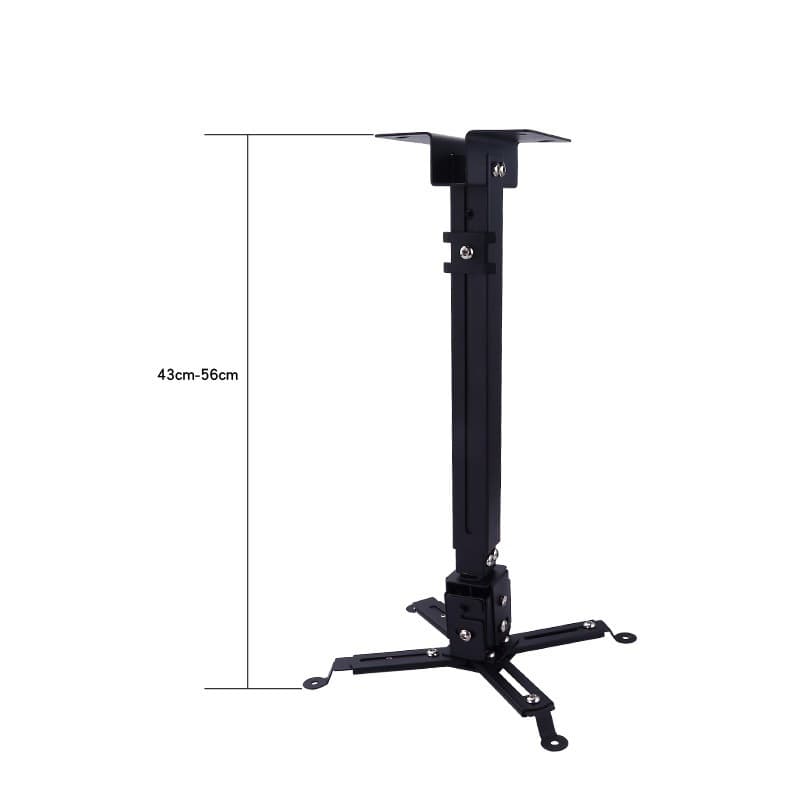 Office Cultural Projector Bracket Adjustable Ceiling Mount Holder For Home Theater Video Conferencing Gaming