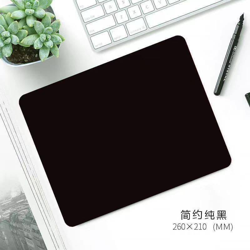 Black Cartoon Computer Mouse Pad Cheap Super Large Internet Cafe Mouse Mat Full Size Gaming Pad For PC Laptop Computer