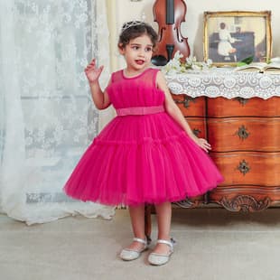 Barbie Dress Children's Formal Dress Princess Dress Baby Toddler Mesh Cake Tutu Dress Children Dress