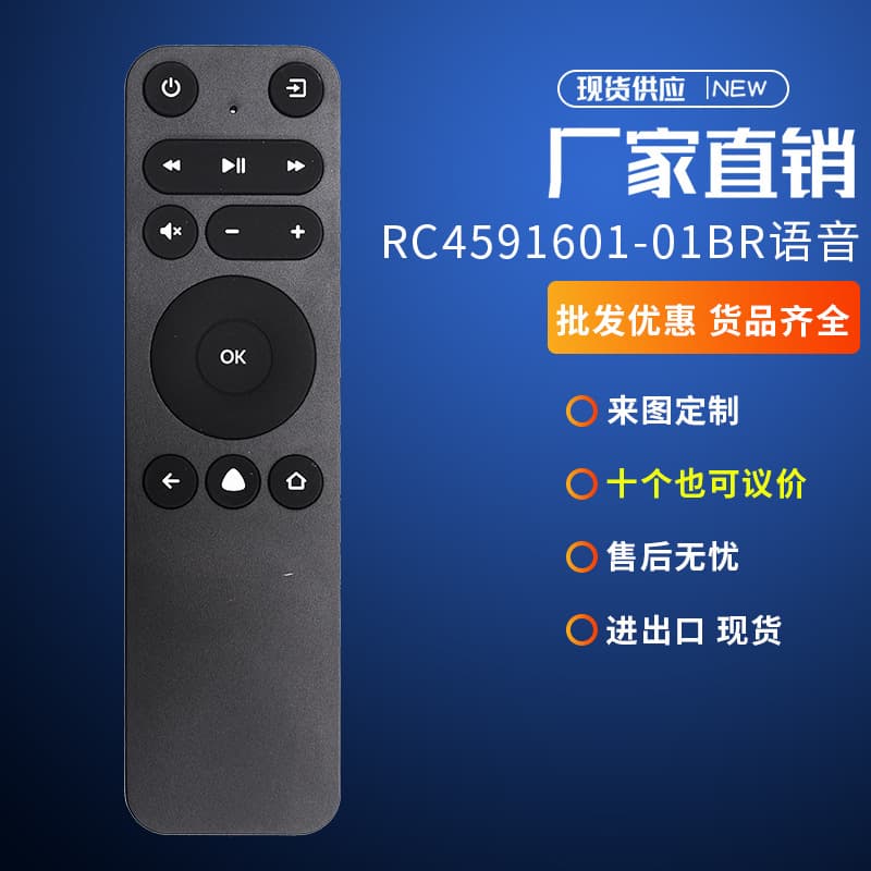 RC4591601-01BR Voice Home Theater Stereo Speaker Sound System Remote Control English Export