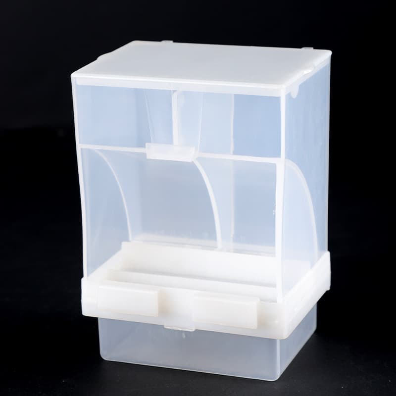 Parrot automatic feeder feeder bird food box anti-spray and anti-splash bird feeder Xuanfeng food bowl chaff separation anti-throw