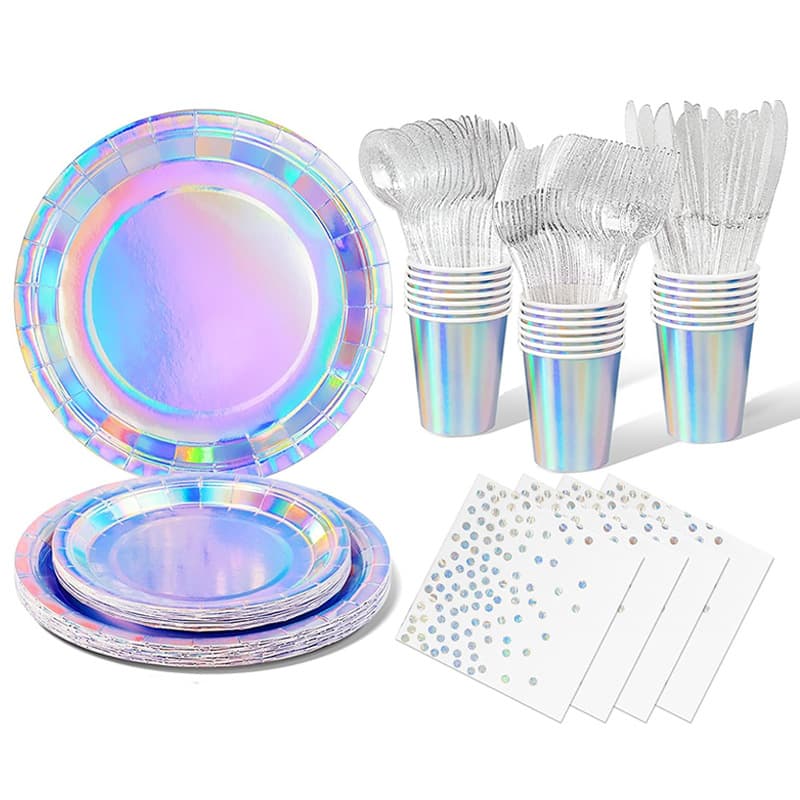 Disposable Dinnerware Set For Daily Use Includes Bowls Plates Cups Made From Eco-friendly Biodegradable Sugarcane Fiber