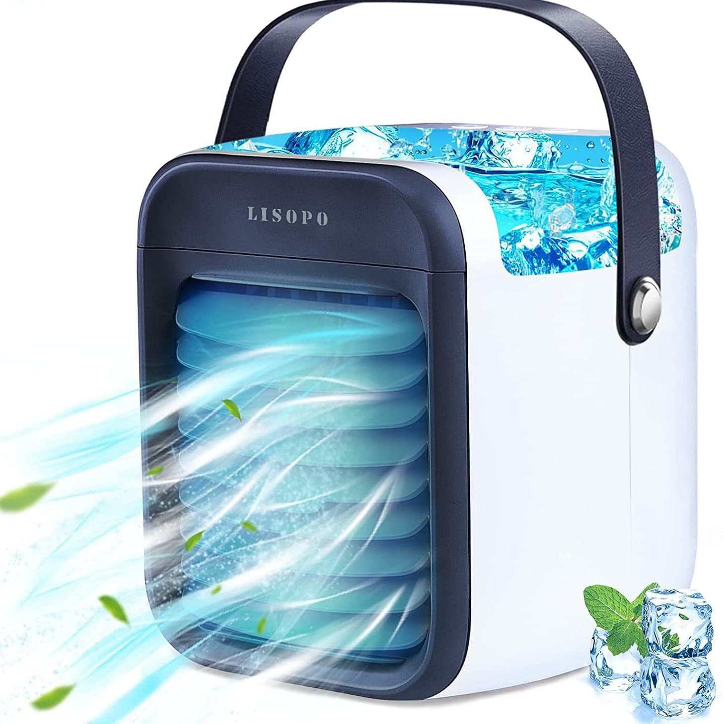 NewAir Portable Indoor Outdoor Evaporative Air Fan and Humidifier Personal Steam Cooler