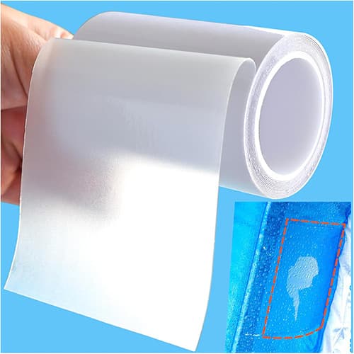 Cross-border Strong Self-Adhesive TPU Single-Sided Adhesive Repair Patch for Tent, Raincoat, Swimming Ring, Inflatable Pool, Transparent Waterproof Repair