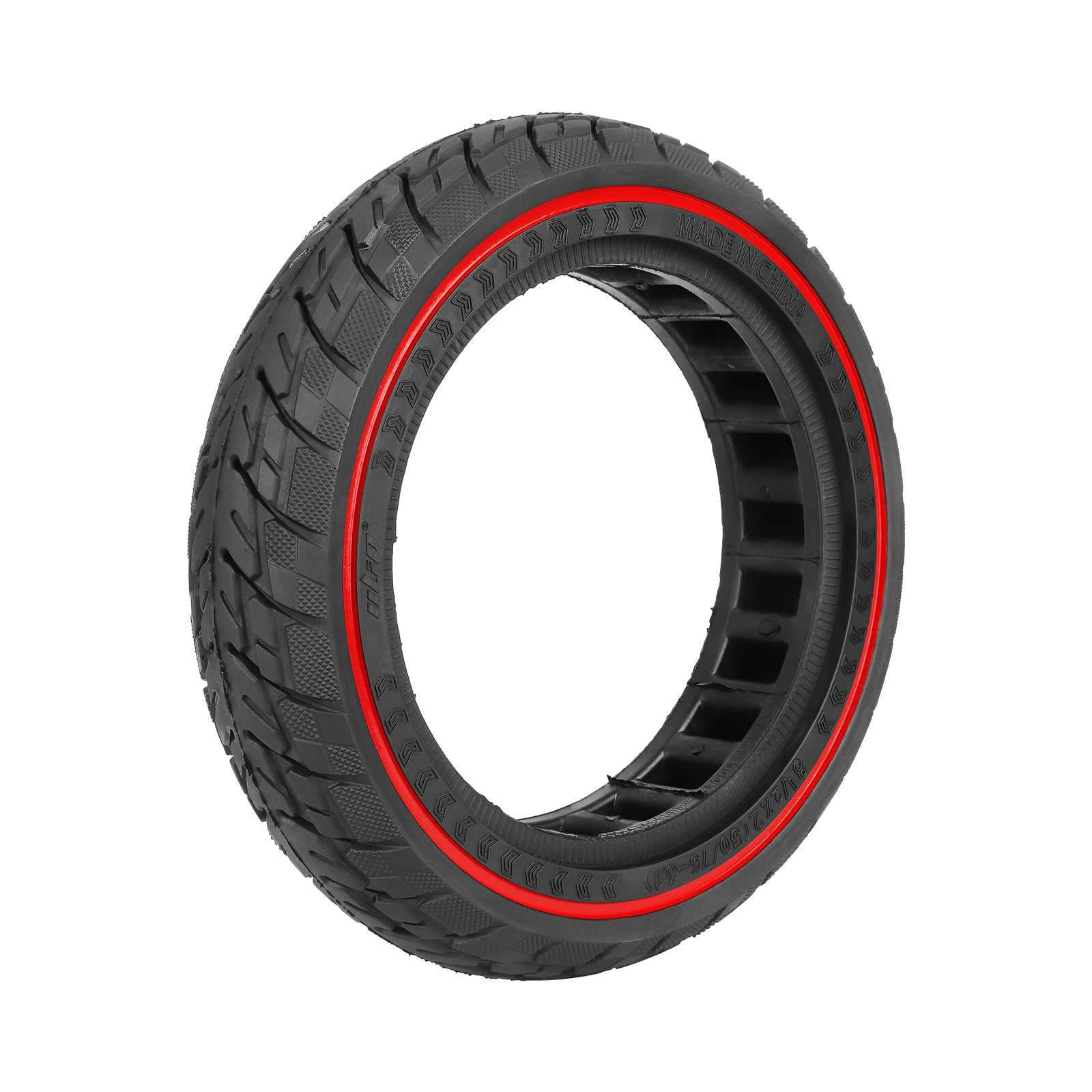 8.5-inch Electric Scooter Anti-Slip Honeycomb Tire 8 1/2*2 Shock-Absorbing Solid Tire 50/75-6.1 Hollow Rubber