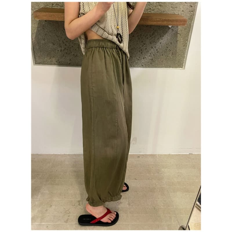 Ruffle Tie-Waist Cropped Wide-Leg Pants for Women, European Style 2026 Summer New Arrival, Fashion Casual Trousers