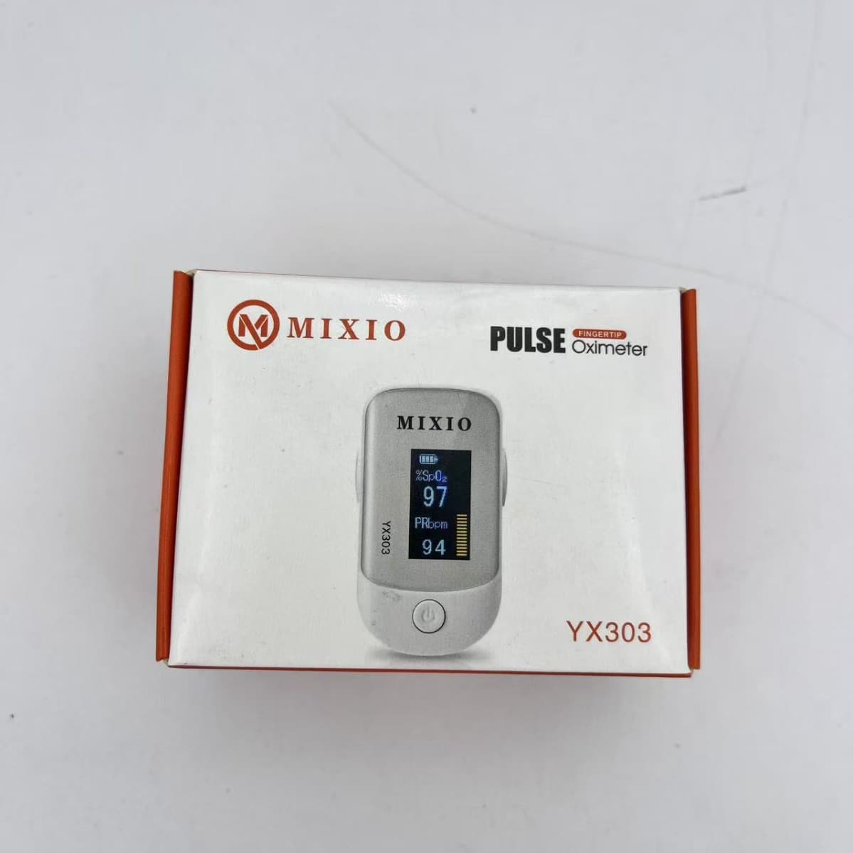 Cross-Border Finger Clip Pulse Oximeter Sleep Monitoring Heart Rate and Oxygen Saturation Monitor (English Packaging)