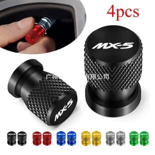 4 Pieces Mazda MX5 MX-5 ND RF MIATA Car Decoration Airdust Waterproof Car Wheel Tire