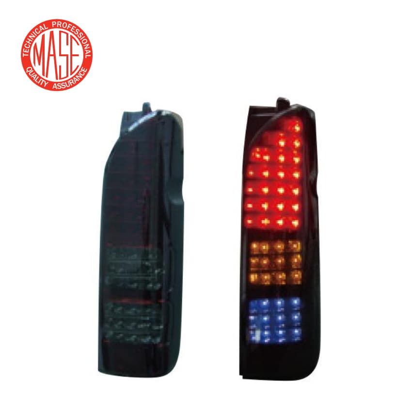 LED Red Base Smoked Lens Turn Signal Tail Light for 2005-2010 Hiace HIACE