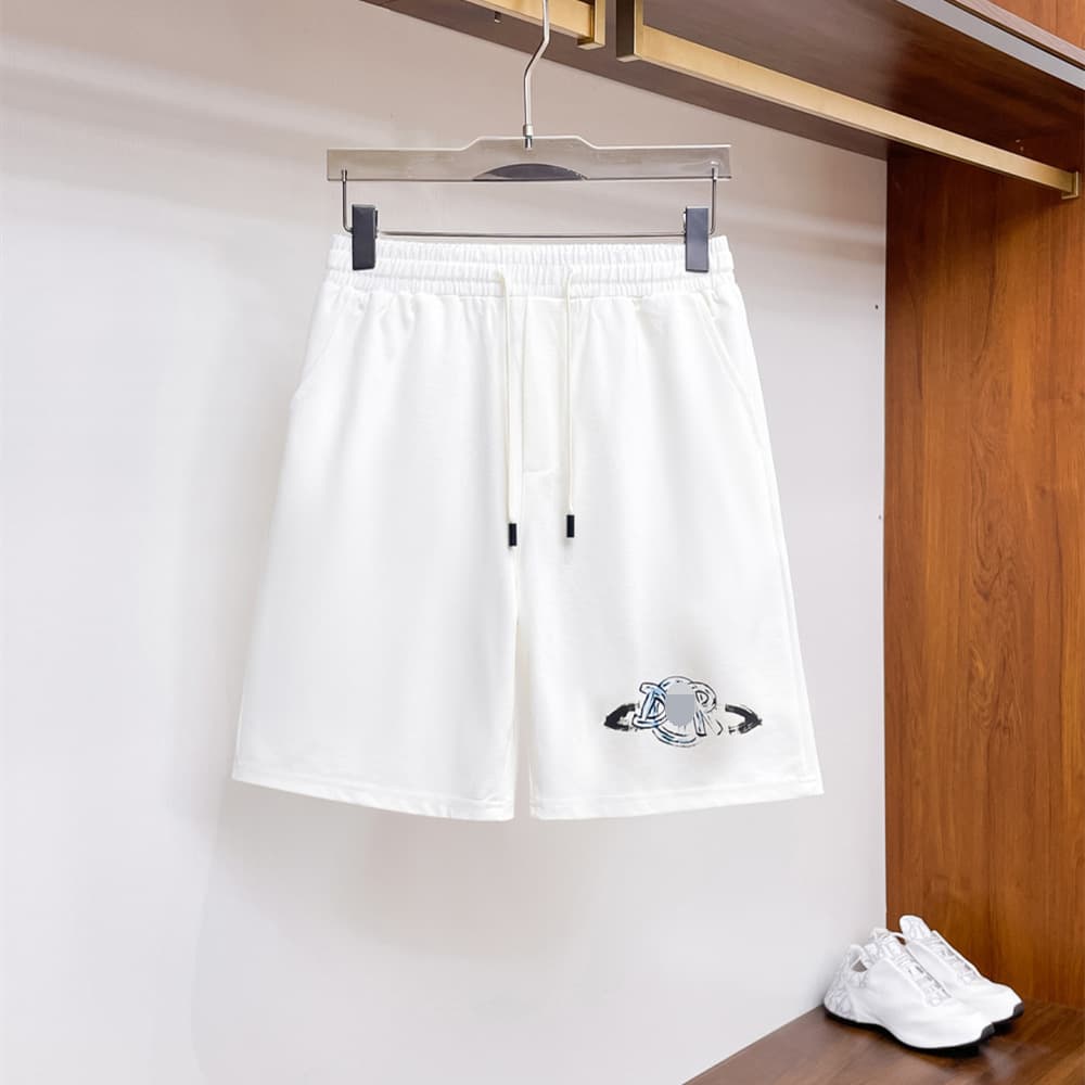 Jackson Wang Same Style Pure Cotton Men's Shorts Summer Trendy Brand Loose Fit Plus Size Outdoor Sports 5-Inch Shorts