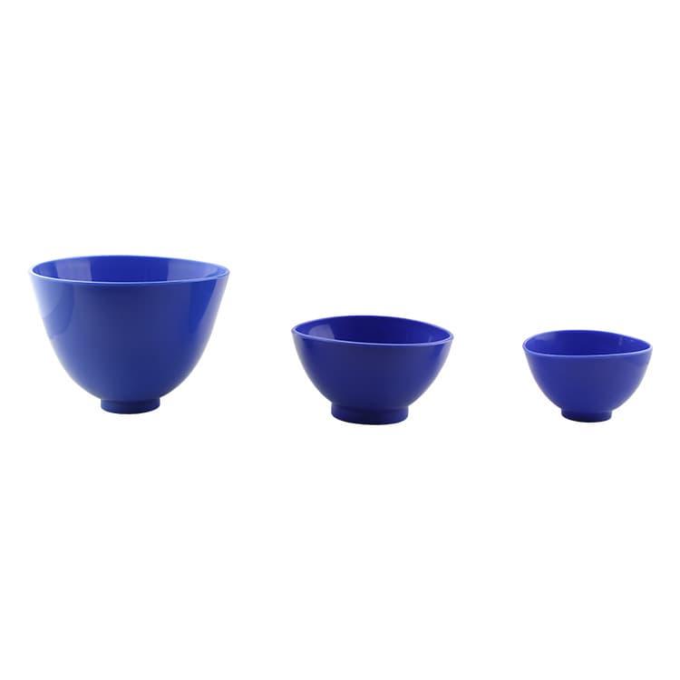 Factory Direct Dental Lab Plaster Mixing Bowl, Medium Black Blue Green Pink Rubber Bowl