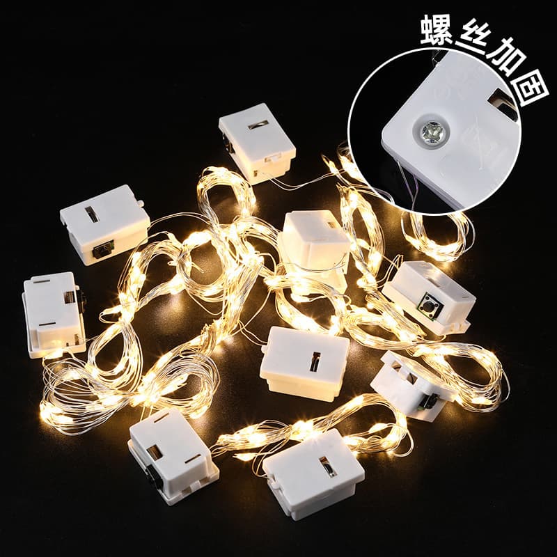 Led Decorative Lights Colorful Crystal Ball Lamp Remote Control For Indoor Outdoor Use