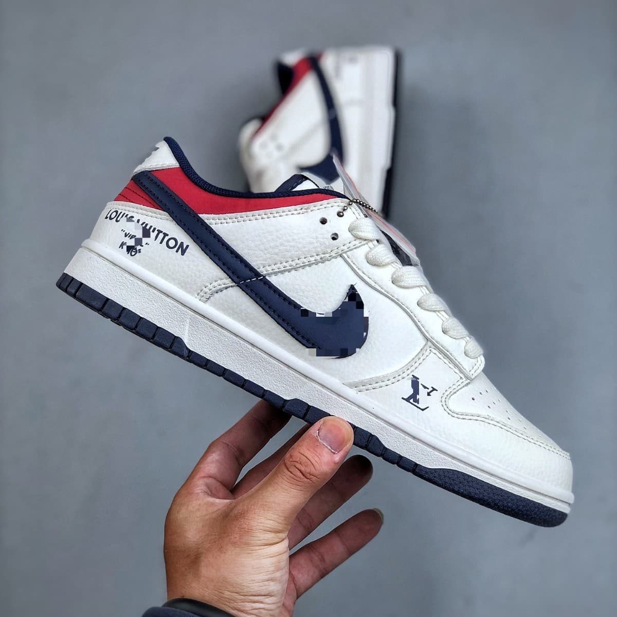 Original L Family V Joint Men's Shoes, Sneakers, Trendy, Versatile, Breathable, Distressed Casual Shoes, Spring New Couple Sports