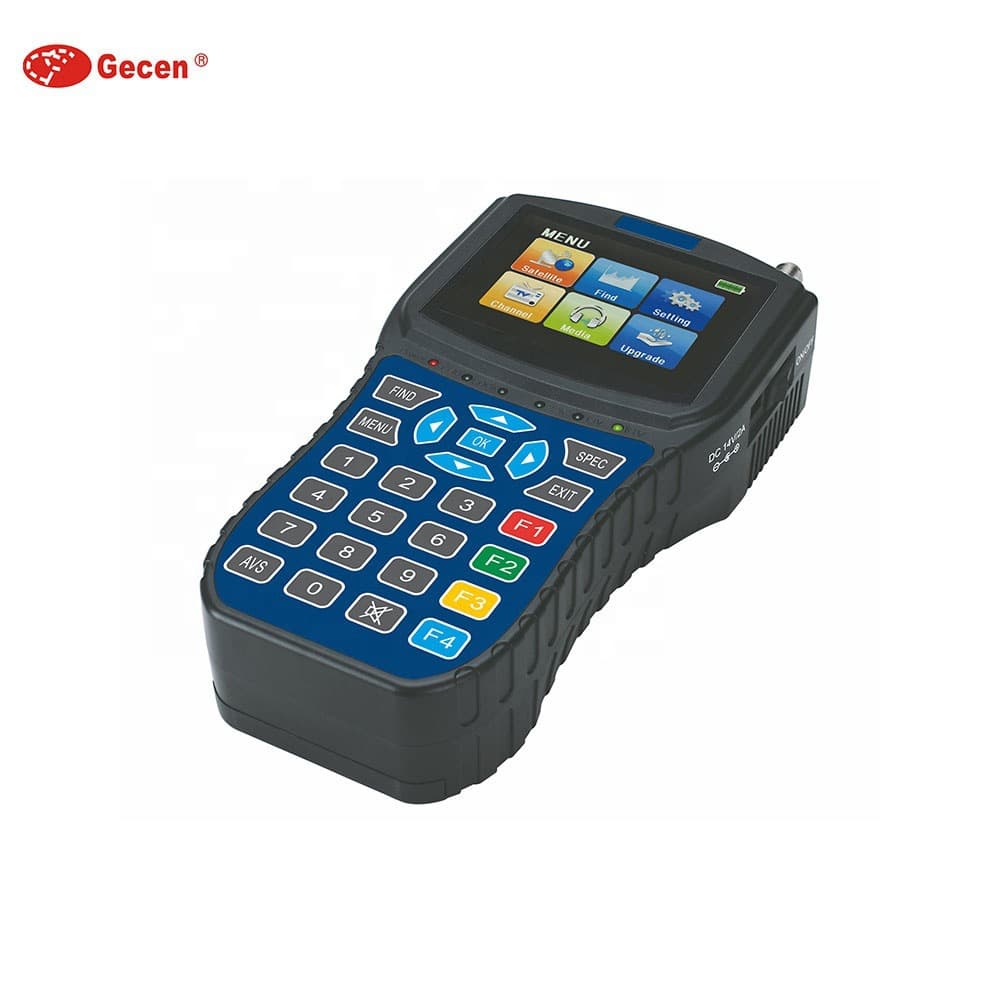 JiaXun SF-3600GC Satellite Finder DVB-S2 Signal Meter Monitor Angle Tester