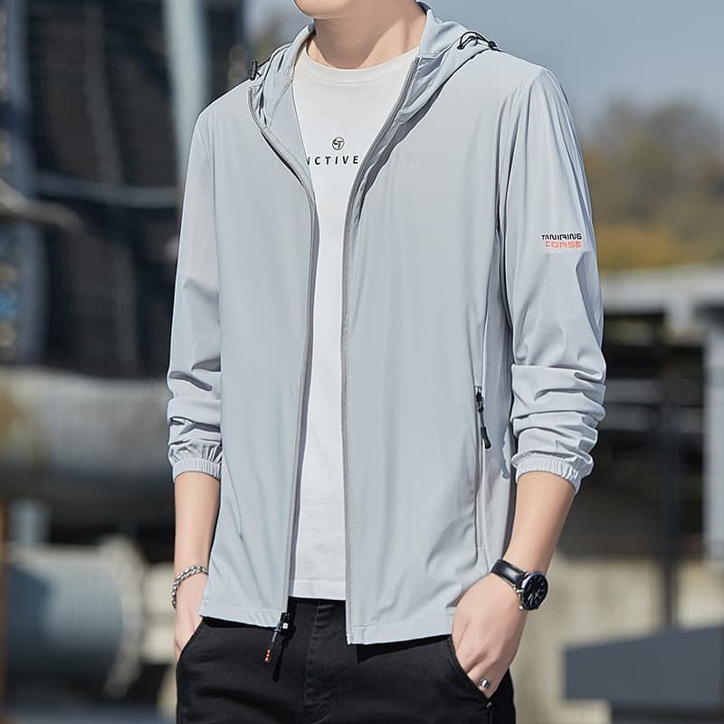 Diyu Shenlong Summer New Sun Protection Shirt Short Sleeve Men Ice Silk Thin UV Protection Casual Skin Fishing Clothing