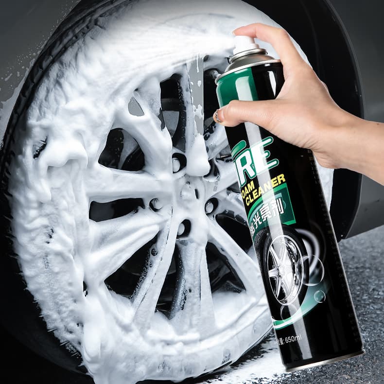 Tire Wax, Tire Brightener, Car Plastic Foam Cleaner, Stain Removal, Anti-Aging, Anti-Dust, Anti-Blackening Protection, Oil Wax