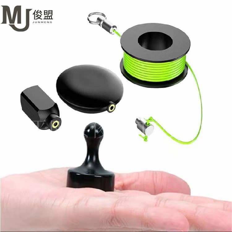 Nylon conduit wiring puller, wire guide, magnetic wire stringer, electrician's wire puller