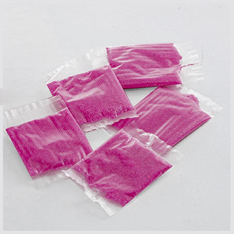 Custom water-soluble film smoke-eliminating sand, manufacturer direct, Yierjing water-soluble film sachets, disposable smoke-eliminating sand for quick odor removal